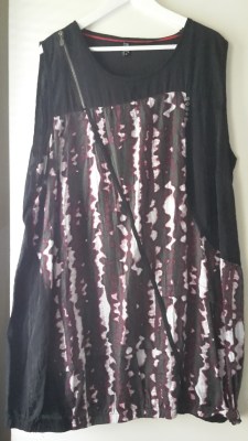 Mekko Musta-lila liivimekko